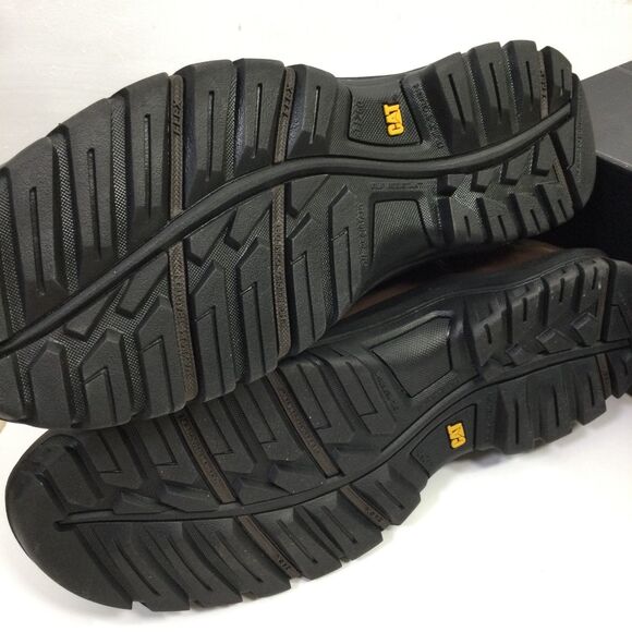 CAT Caterpillar P51034 Drawbar Pull-On Soft Toe Summer Brown Work Boots Shoes - Picture 10 of 10